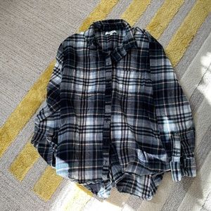 Madewell Flannel Sunday Shirt in Cronston Plaid